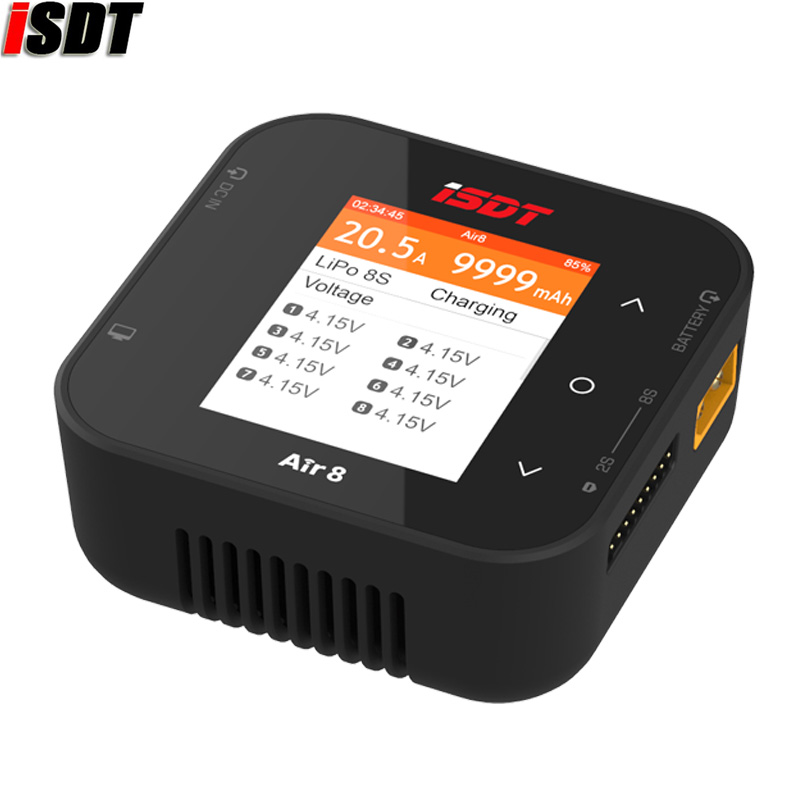 Toolkitrc M6Dac Smart Charger - ISDT Air 8 スマート充電器 RCドローン、車用、1-8Sバッテリー対応、ULiHv 500W