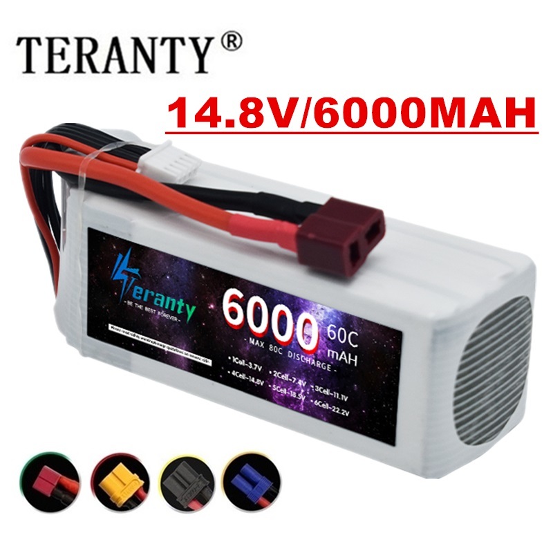飛行機、車、ボート、トラックパーツ、60c、4s、6000m - 4S Lipo Battery 14.8V 6000Mah のレビューと価格