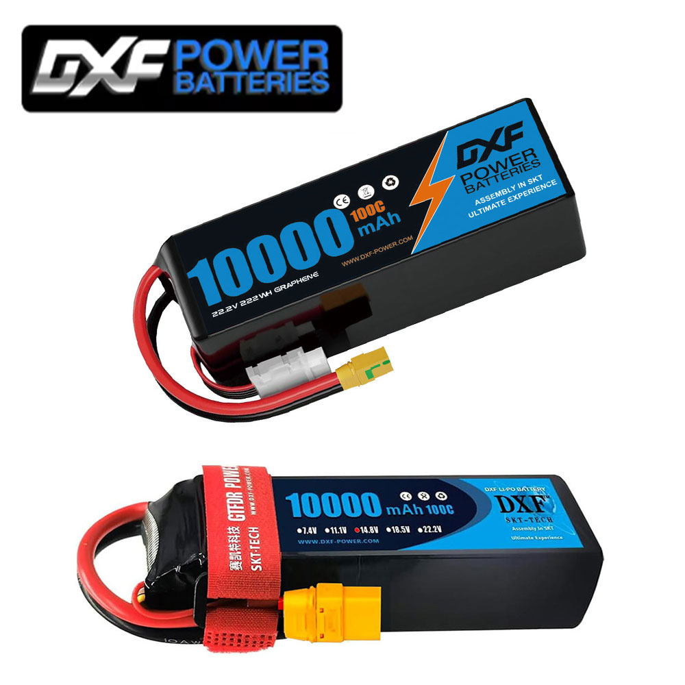 DXFリポバッテリー 6S 22.2V 100C 10000 - 6S Lipo Battery 22.2V 5000Mah のレビューと価格