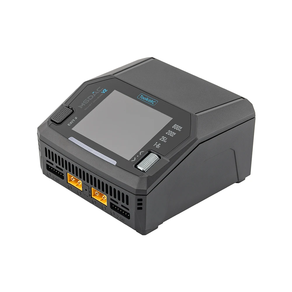 ToolkitRC M6DAC PRO V2 デュアルチャン - Toolkitrc M6Dac Smart Charger のレビューと価格
